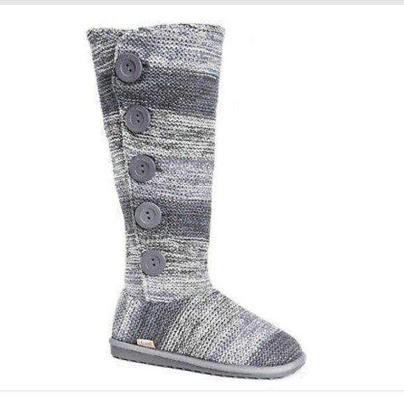 Muk Luks Sweater Boots - Picture 2 of 8